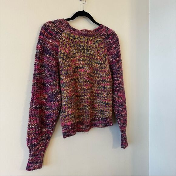 Anthropologie-Moth Hillwak Chunky Knit Sweater (Size:XS) - Picture 4 of 11